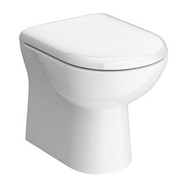 Cruze Back to Wall Toilet Pan + Soft Close Seat Medium Image