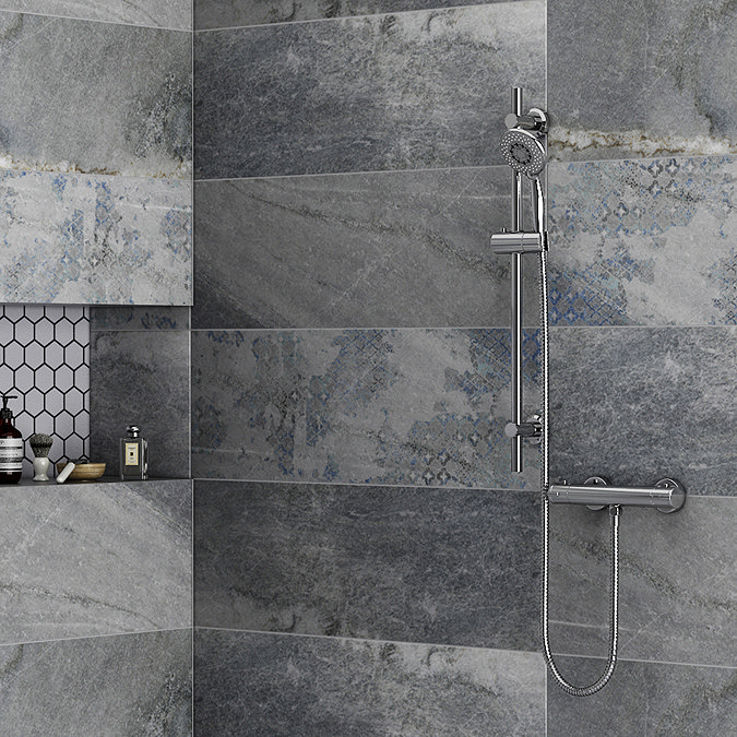 Cruze Bar Shower Package with Valve + Slider Rail Kit  Feature Large Image