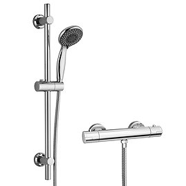 Cruze Bar Shower Package with Valve + Slider Rail Kit Large Image