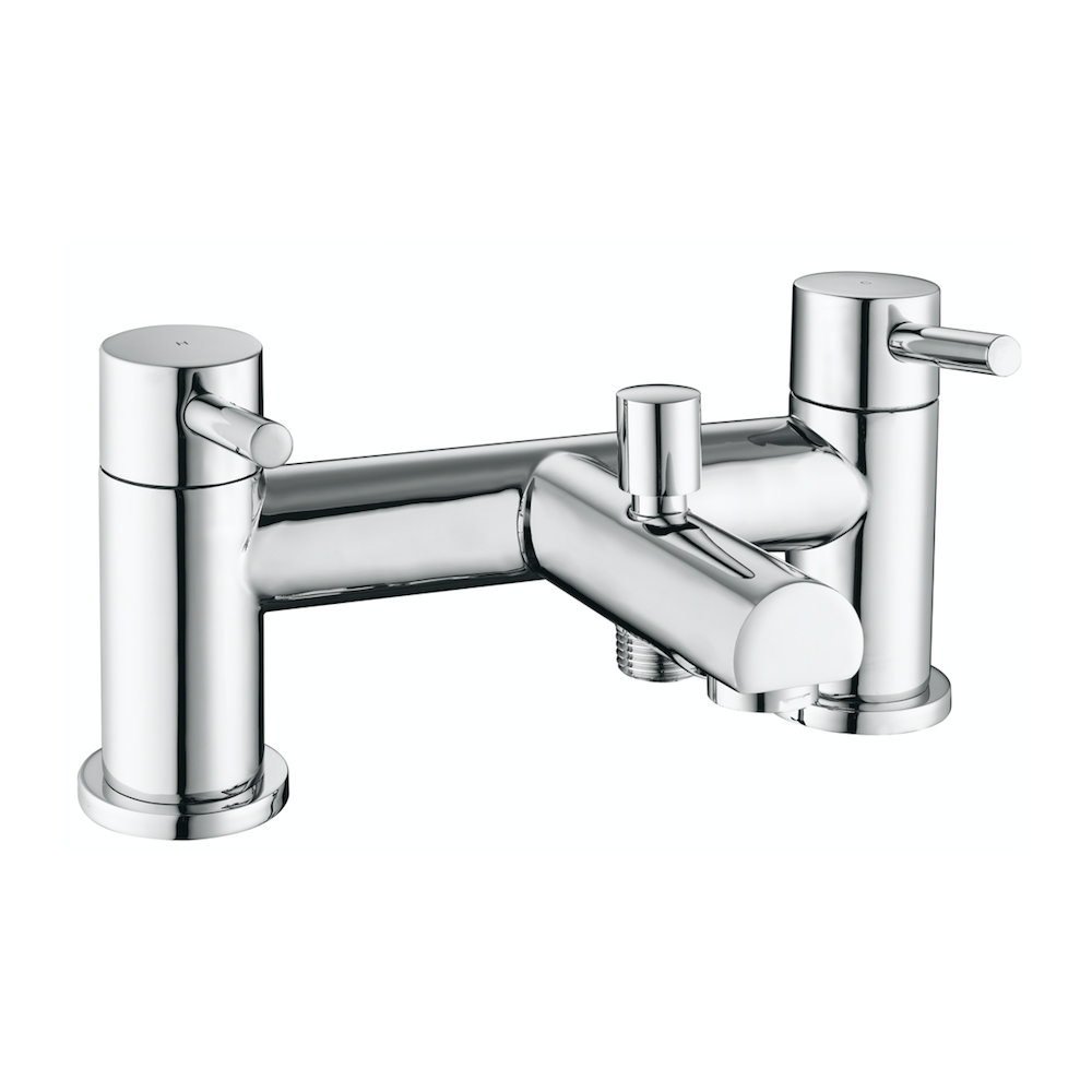 Bathroom House Eaton Range Chrome Basin Bath Shower Mixer Taps + Slider Rail Kit