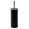 Cruze Black Toilet Brush & Holder Large Image