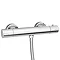 Cruze Chrome Round Bar Shower Valve inc. Slide Rail Kit with Pencil Handset Profile Large Image