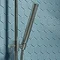 Cruze Chrome Round Bar Shower Valve inc. Slide Rail Kit with Pencil Handset In Bathroom Large Image