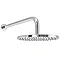 Cruze Chrome Shower System (Valve inc. 200mm Fixed Head + Slide Rail Kit with Handset) Feature Larg