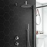 Cruze Concealed Individual Diverter + Thermostatic Control Shower Valve  Standard Large Image
