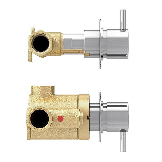 Cruze Concealed Individual Stop Tap + Thermostatic Control Shower Valve  additional Large Image