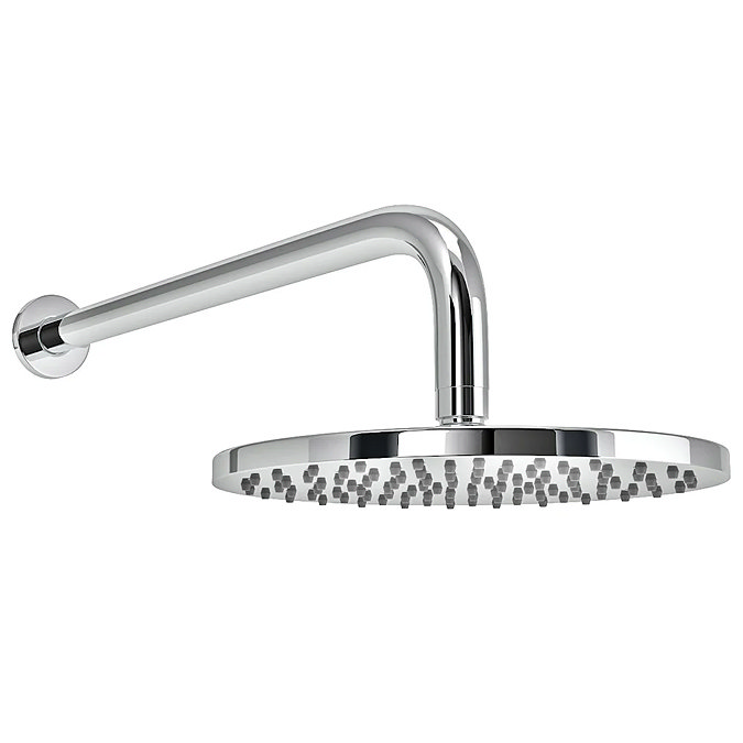 Cruze Concealed Modern Shower Package with Valve + Fixed Round Head