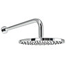 Cruze Concealed Modern Shower Package with Valve + Fixed Round Head