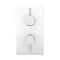 Cruze Concealed Thermostatic Valve with Diverter, Fixed Shower Head + 4 Body Jets Newest Large Image