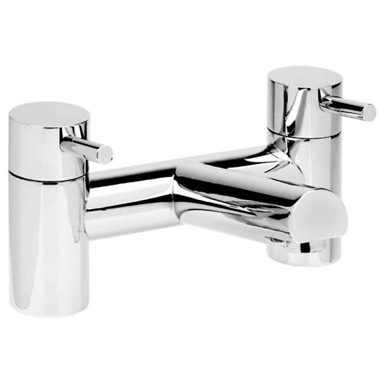 Cruze Contemporary Freestanding Bath Filler - Chrome Profile Large Image