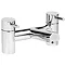 Cruze Contemporary Freestanding Bath Filler - Chrome Profile Large Image