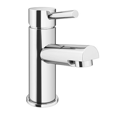 Cruze Contemporary Mono Basin Mixer Tap with Waste - Chrome  additional Large Image
