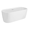 Cruze Curved Back To Wall Bath (1700 x 800mm) with Waste