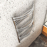 Cruze Curved Heated Towel Rail - W504mm x H850mm - Chrome