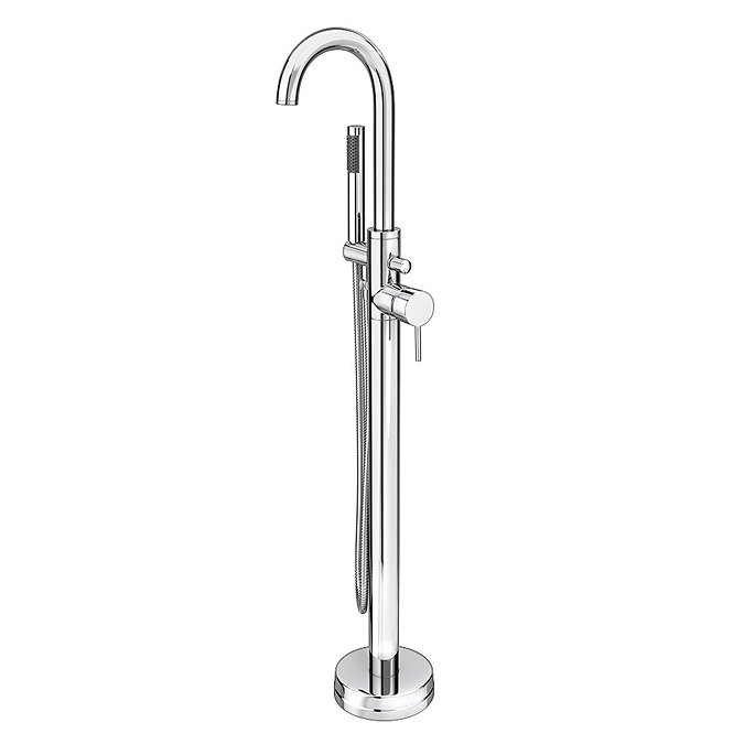 Cruze Freestanding Bath Taps with Shower Mixer Large Image