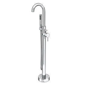 Cruze Freestanding Bath Taps with Shower Mixer Large Image