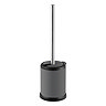 Cruze Grey Freestanding Toilet Brush & Holder Large Image