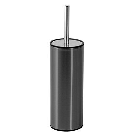 Cruze Grey Toilet Brush & Holder Large Image