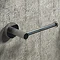 Arezzo Industrial Style Chrome Toilet Roll Holder Large Image