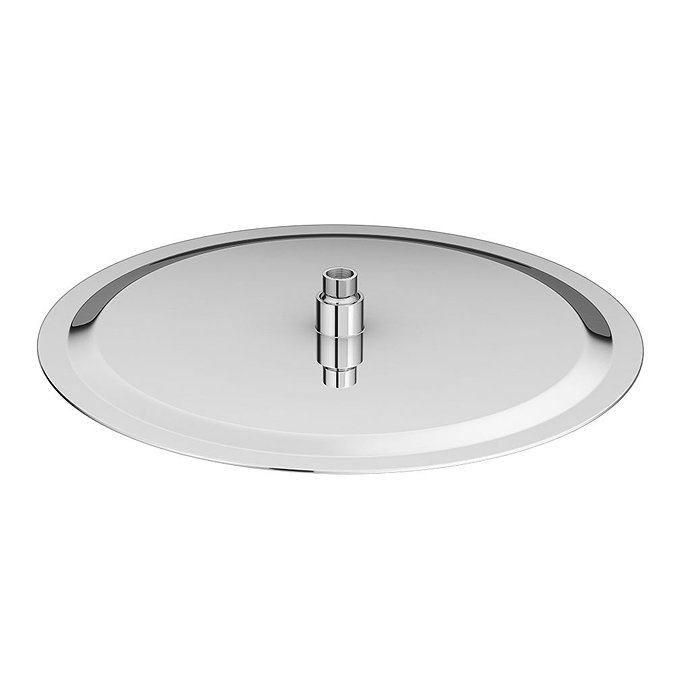 Cruze Large 400mm Thin Round Shower Head + Ceiling Mounted Arm  Profile Large Image