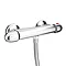 Cruze LED Round Thermostatic Bar Valve + Slide Rail Kit Standard Large Image