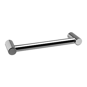 Cruze Modern Chrome 300mm Straight Grab Rail Large Image