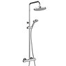 Cruze Modern LED Thermostatic Shower - Chrome Standard Large Image