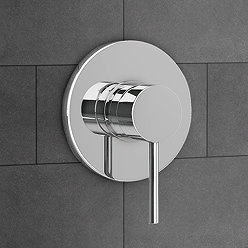 Cruze Modern Concealed Manual Shower Valve - Chrome