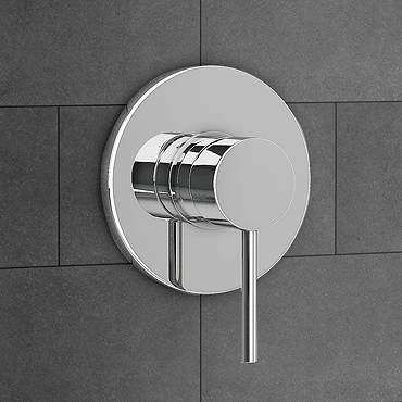 Cruze Modern Concealed Manual Shower Valve - Chrome