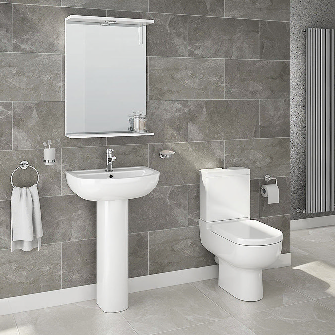 Cruze Modern Short Projection Toilet + Soft Close Seat  Feature Large Image