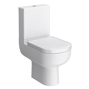 Cruze Modern Short Projection Toilet with Soft Close Seat Profile Large Image