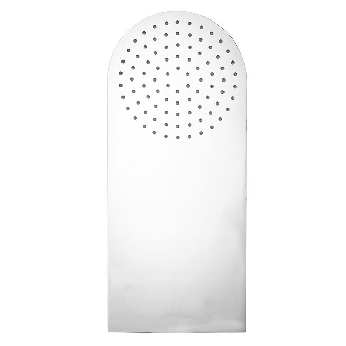 Cruze Modern Shower Package (Fixed Head, Round Handset + Overflow Bath Filler)
