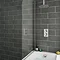 Cruze Modern Shower Package (Fixed Shower Head + Overflow Bath Filler) Profile Large Image
