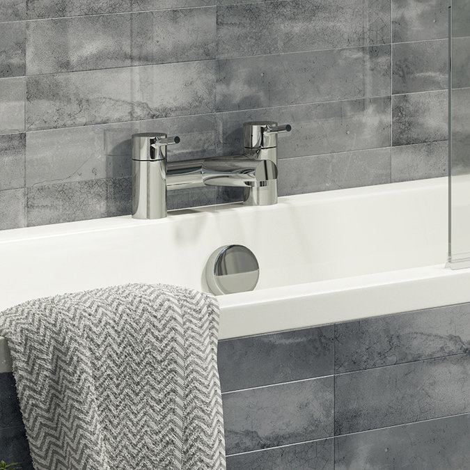 Cruze Modern Bathroom Tap Package (Bath + Basin Tap)  Standard Large Image