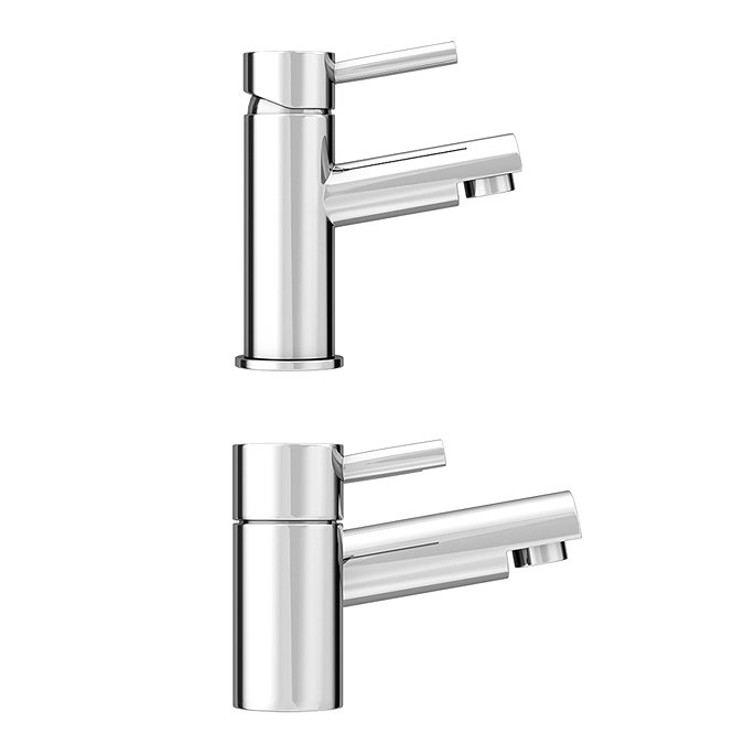 Cruze Modern Bathroom Tap Package (Bath + Basin Tap)  In Bathroom Large Image