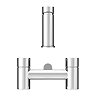 Cruze Modern Bathroom Tap Package (Bath + Basin Tap)  Newest Large Image