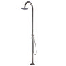 Cruze Outdoor Shower with Shower Head and Hand Shower - 2 Outlets