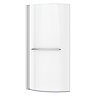 Cruze P Shaped Shower Bath - 1700mm inc. Screen with Rail + Panel