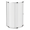 Cruze P-Shaped Sliding Bath Screen