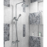 Cruze Round 2 Outlets Thermostatic Bar Shower Valve (3/4" Top Outlet)  Feature Large Image