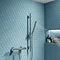 Cruze Round Bottom Outlet Thermostatic Bar Shower Valve  Feature Large Image