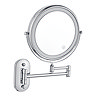 Cruze Round Illuminated Wall Mounted Cosmetic Mirror - Chrome