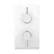 Cruze Round Modern Shower System with Handset, 4 Body Jets + 200mm Shower Head In Bathroom Large Image