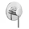 Cruze Round Shower Valve inc. Slide Rail Kit with Pencil Handset - Chrome Profile Large Image