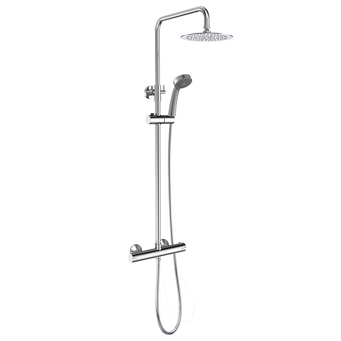 Cruze Modern Thermostatic Shower - Chrome