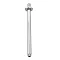 Cruze Round Vertical Shower Arm 300mm - Chrome Large Image