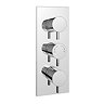 Cruze Shower Bath + Concealed 2 Outlet Shower Pack (1700 B Shaped with Screen + Panel)  Feature Larg