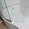 Cruze Shower Bath Enclosure - 1700mm P-Shaped Inc. Screen + Panel  Profile Large Image