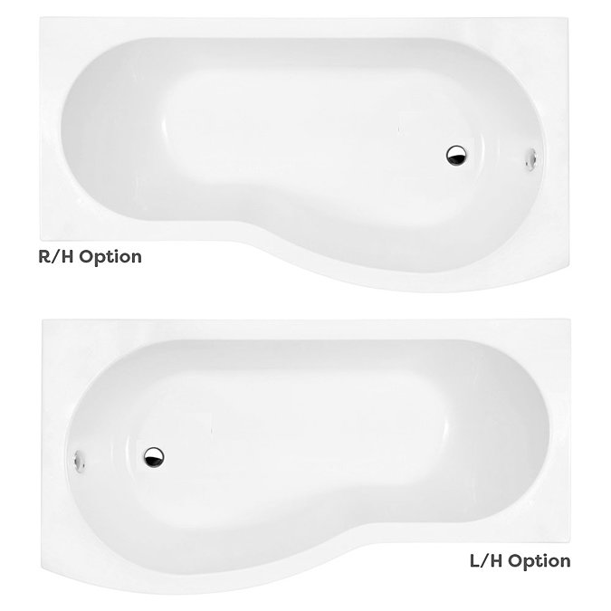 Cruze Shower Bath + Exposed Shower Pack (1700 B Shaped with Screen + Panel)