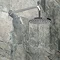 Cruze Shower Pack (Inc. 200mm Wall Mounted Head, 4 Body Jets, Outlet Elbow + Handset) Profile Large